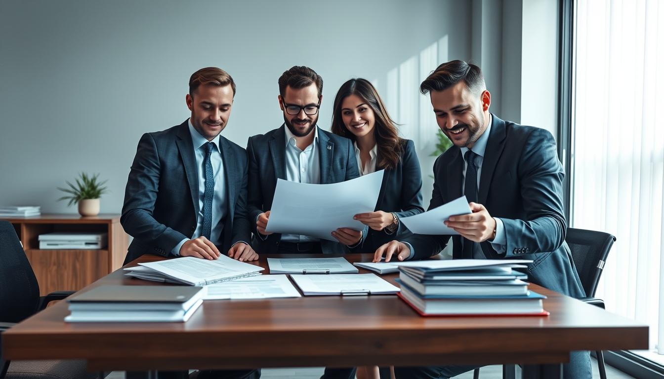 Business contract documents